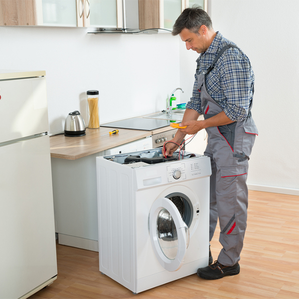 can you walk me through the steps of troubleshooting my washer issue in Franklin County